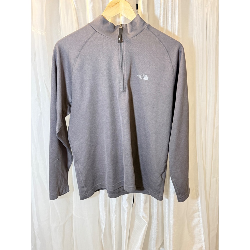 The North Face Flight Series Pullover Mens Medium Gray Quarter Zip Long Sleeve